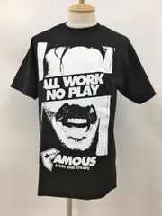 フェイマス FAMOUS Tシャツ M ブラック メキシコ製 コットン100％ 未使用 2504WR116