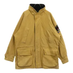 NAUTICA (ノーティカ) 80S VINTAGE ヴィンテージ アーム刺繍 オーバーサイズ ジップアップ レザージャケット イエローのサムネイル