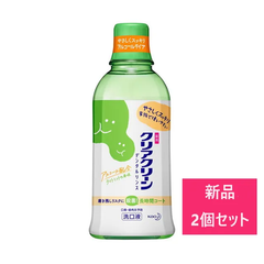 【新品 2個セット】花王 クリアクリーン デンタルリンス ライトミント 600ml【A1】