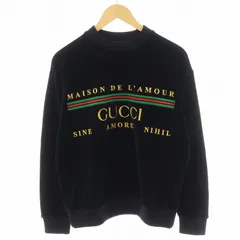 美品 GUCCI ロゴ金具 Vネック 長袖カットソー kanteikyoku-store_24-186