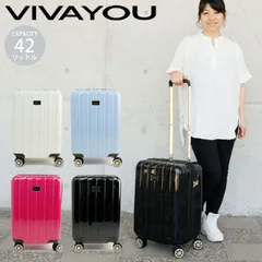 ◆新品購入◆未使用品◆ビバユー キャリー スーツケース◆機内持込みOK ブラック 2025年最新】vivayou キャリーケースの人気アイテム - メルカリ