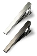 【在庫セール】（ソリッドセット） パーティー 二次会 卒業式 入学式 冠婚葬祭 礼服 喪服 結婚式 スーツ ビジネス 誕生日や父の日のプレゼントにも 【どんなネクタイにも合う真鍮製2本セット】 ブランド おしゃれ タイピン ネクタイピン [Ｖｉｔａ　Ｎａｔｕｒ