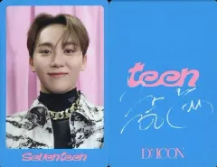 seventeen セブチ　ディノ　直筆サイン　インスタントフォト SEVENTEEN セブチ ディノ 直筆 サイン入り インスタントフォト