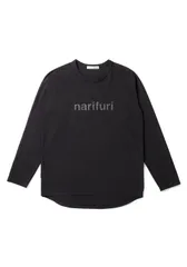 narifuri ナリフリ アクティブメッシュバックポケットロングスリーブTシャツ NF1183 ブラックのサムネイル