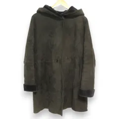 アンノウン ふわふわ ムートン ロングコート ジャケット 上品
