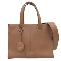 【本物保証】 超美品 コールハーン COLE HAAN グランドシリーズ 2WAYバッグ ハンドバッグ 斜め掛け ショルダーバッグ レザー ブラウン