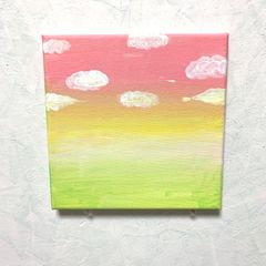 kyouzon 抽象画 絵画 植物 グリーン 緑 原画 F4サイズ - メルカリ