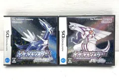 【盛岡25-0065】Nintendo DS ポケットモンスター ダイヤモンド・パール 2本セット ★動作確認済み★【中古/パケ】