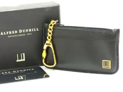 ダンヒル　コインケース　レザー　黒　ブラック系　フランス製　dunhill　18698720