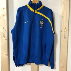 希少？　Nike ナイキ　ブラジル代表 トラックジャケット　星4 ブラジル代表ナイキ トラックジャケット【イエロー】ホーム