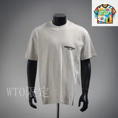 【今日特価】FOG 胸背植絨 T シャツ（男女兼用）/Flocking Logo Tee-1