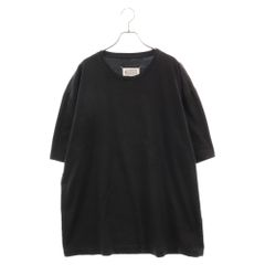 Martin Margiela (マルタンマルジェラ) 23SS OVERSIZE GMT DYE T-SHIRT オーバーサイズ クルーネック半袖Tシャツ S50GC0646 ブラック