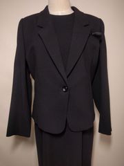 東京ソワール レディース ブラックフォーマル 11号 アンサンブル 礼服 喪服