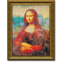 モナリザ 複製画 額縁付き P10号サイズ ART-RELIEF 共同印刷 美術 モナリザ 複製画 額縁付き P10号サイズ ART-RELIEF 共同印刷