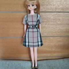 ▽3点セット フリルスリーブワンピース 緑 小花柄 グリーン