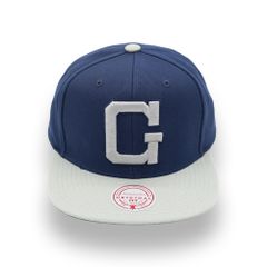 ミッチェル アンド ネス ジョージタウン・ホヤズ スナップバック キャップ / MITCHELL & NESS NCAA GEORGETOWN HOYAS SNAPBACK CAP [NAVY/GREY]
