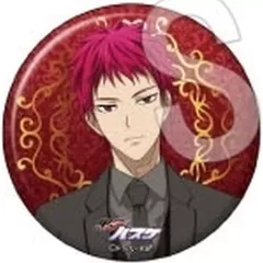 【中古】バッジ・ピンズ 赤司征十郎 「黒子のバスケ トレーディング箔押し風マット75mm缶バッジ(黒スーツ2023 winter) TypeB」 ジャンプフェスタ2024グッズ