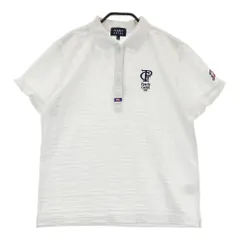 サイズ：2 PEARLY GATES パーリーゲイツ 2024年モデル 半袖ポロシャツ グレンチェック柄 ホワイト系 [240101491837] ゴルフウェア レディース ストスト