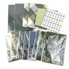 ジョルジオヴァレンティノ/ランセル他 ハンカチ 14点セット ブランド まとめて 大量 メンズ 【中古】