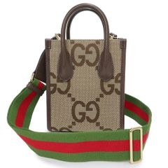 大幅値下げ！/レシート付】GUCCI ジャンボGG ミニ トート - メルカリ