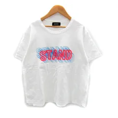 ズッカ zucca Tシャツ カットソー 半袖 ラウンドネック プリント M 白 ホワイト /SY36のサムネイル