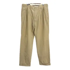 Polo by Ralph Lauren ポロ ラルフローレン HAMMOND PANT 2タック コーデュロイパンツ ポロチノ (メンズ W36 L30) 中古 古着 S8249