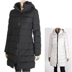 HERNO ヘルノ Laminar GORE-TEX ダウンコート PI080DL 11106 ブラック/9300 オフホワイト/1250 ラミナー ゴアテックス ウィンドストッパー ダウンジャケット アウター パーカー レディース 2色