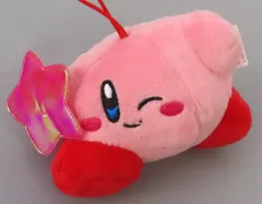 【中古】キーホルダー カービィ(B/レッド) カラフルスターマスコット 「星のカービィ」