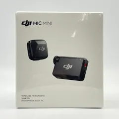 DJI Mic Miniトランスミッター 開封のみ新古品 DJI 20%OFF! ピンマイク ワイヤレス iphone 風防 Mic Mini
