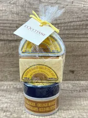 ★未開封★ L'OCCITANE ロクシタン シア オレンジトリオ バターソープ(化粧石鹸)/バターパーム(保湿クリーム)/ボディクリーム