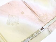 【一輝堂】リサイクル着物 和装小物 帯揚げ帯締めセット 帯揚 帯締 縫取 暈し 高麗組 金糸 25w07-8350