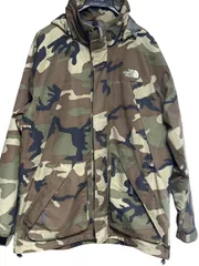 超美品◆正規品◆THENORTHFACEノースフェイス迷彩カモフラマウンテンパーカーチャージャケットJKTパーカーNP10402メンズレディースアウター
