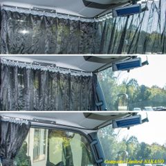トラック用 仮眠カーテンレールセット 23 エルフ標準 ローキャブ車 R5.3〜 508587