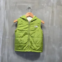 THE NORTH FACE ザノースフェイス キッズ ダウンベスト リバーシブル/キッズ(120)/ST1860