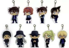 【中古】キーホルダー 全9種セット 「劇場版 名探偵コナン 黒鉄の魚影 アクリルチャームコレクション」 劇場グッズ