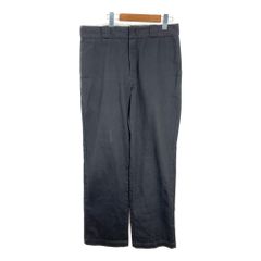 Dickies ディッキーズ 874 ワーク パンツ ブラック (メンズ W34 L32) 中古 古着 R4197