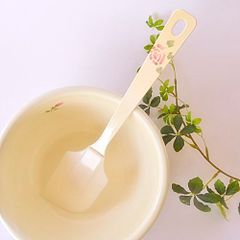 【マニー】ホーロー　ラバースパチュラ（ローズ）