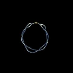 15世紀 ニラビーズネックレス 中小粒一連 インドパシフィックビーズ 