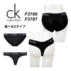 カルバンクライン calvin klein 下着 パンツ アンダーウェア ショーツ Tバック F3786 F3787 オールブラック 2タイプ 選べる 単品 ショーツタイプ Tバックタイプ インナーウェア レディース CALVIN KLEIN 新品 正規品