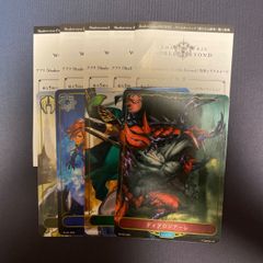 シャドウバースエボルヴ　新たなる創世購入特典　リーダーカード　セット