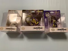 【新品・未開封】モンスターハンターライズ amiibo アミーボ　3点セット