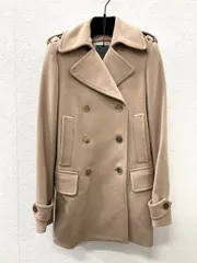 グッチ GUCCI ウール100% デザインPコート 36 ベージュ系 325072 極美品 試着程度 国内正規品 アウター ジャケットのサムネイル