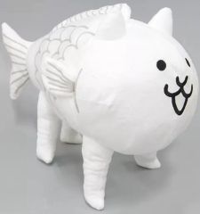 [중고] 봉제인형 고양이 피쉬 BIG 봉제인형 [냥코 대전쟁]