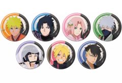 [중고] 배지·빈즈 전 7종 세트 [NARUTO & BORUTO 캔 배지 14.화악기 ver.(신작 일러스트)]