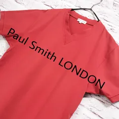 【日本製】Paul Smith LONDON Vネック Tシャツ レア生地