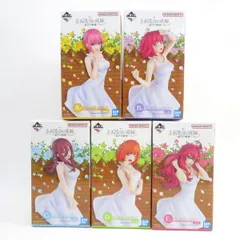 一番くじ 五等分の花嫁 A〜E賞フィギュアまとめ 新品未開封品 2025年最新】一番くじ 五等分の花嫁 e賞の人気アイテム - メルカリ