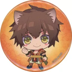 【中古】バッジ・ピンズ [単品] 張飛 ちびキャラ缶バッジ 「Switchソフト 十三支演義 偃月三国伝1・2 for Nintendo Switch ebitenDXパック＋ちびキャラ缶バッジセット」 同梱特典