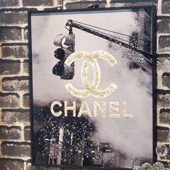専用❗️フランフランストアアートボードCHANELアート絵 絵画 - メルカリ