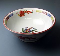 内外鳳凰反6.8寸　ラーメン丼　美濃焼　ラーメン鉢
