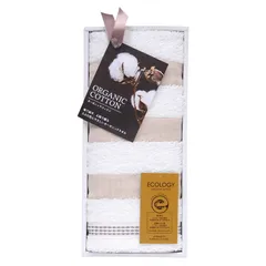 泉州インディア・オーガニックII フェイスタオル ホワイト (TNI0553511W)